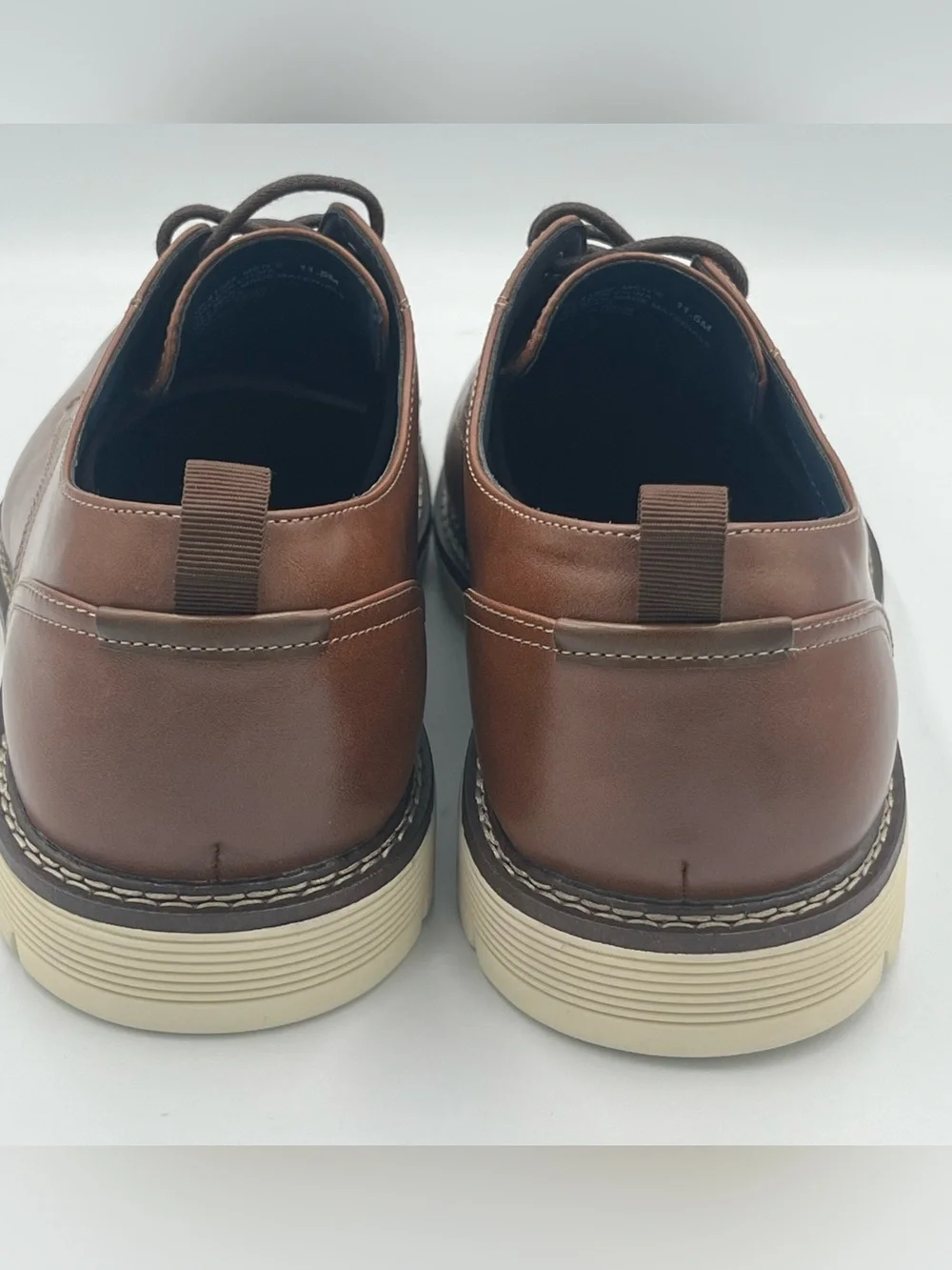 Dockers Easedale Oxford Lace-Up Shoes Men’s Size 11.5 Congnac